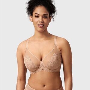 HSIA Mermaid Scale Minimizer Bra